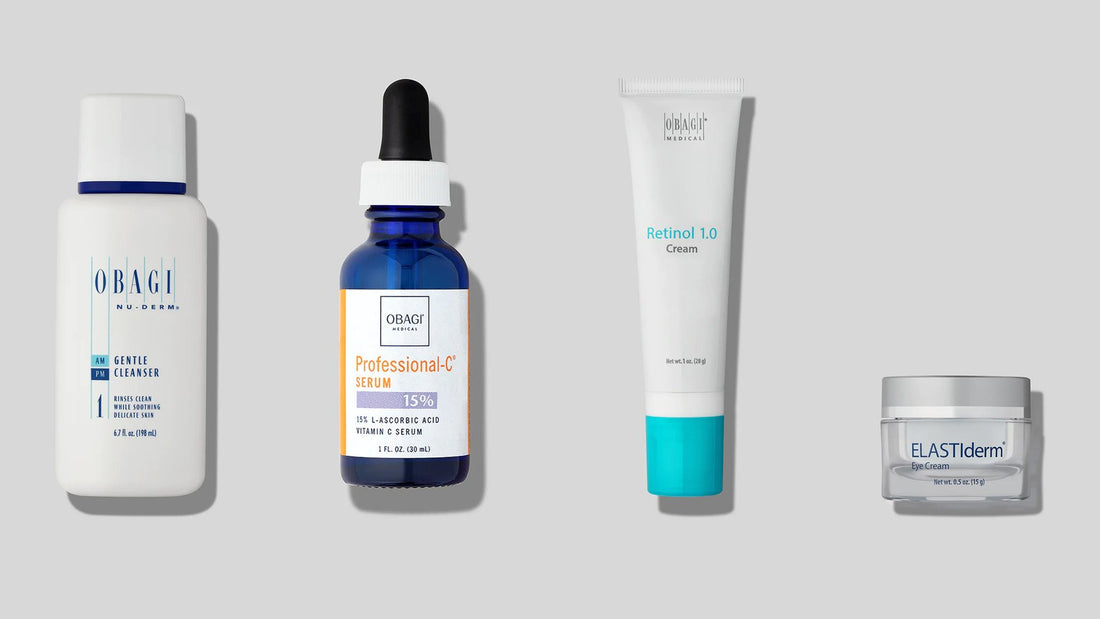 Obagi Nu-Derm, Professional-C, ELASTIderm and CLENZIderm products