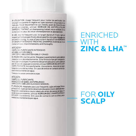 La Roche-Posay Kerium Anti-Dandruff Shampoo for Oily Scalp 200ml — image 2