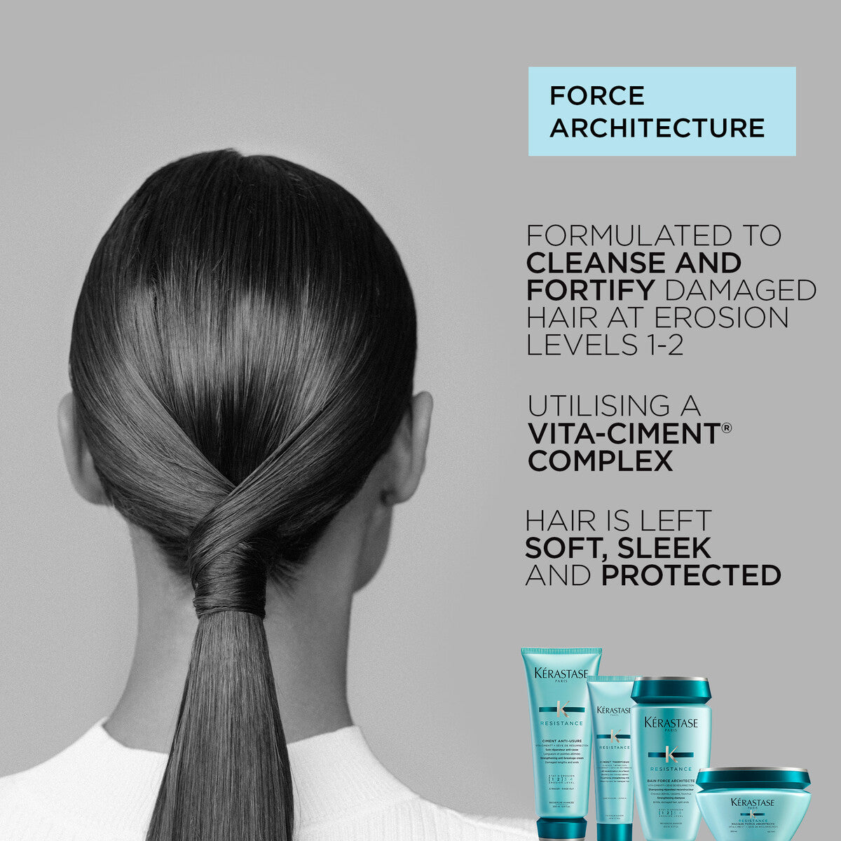 Kerastase Resistance Bain Force Architecte Shampoo Refill 500ml — image 2