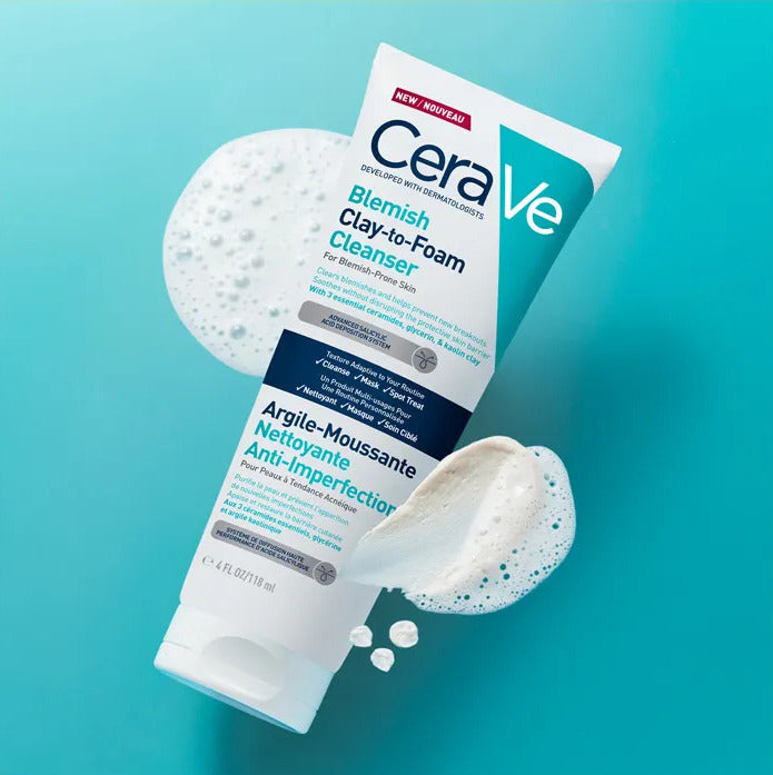 CeraVe Blemish Clay-To-Foam Cleanser 118ml — image 2