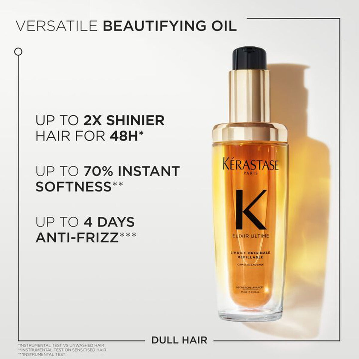 Kerastase Elixir Ultime L'huile Original 75ml Refillable Bottle