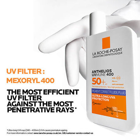La Roche Posay Anthelios UVMUNE400 Anti-Dark Spots Facial Fluid SPF50+50ml — image 2