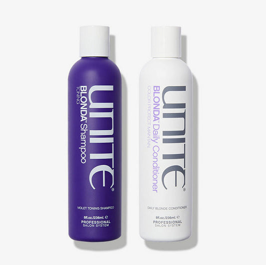 UNITE BLONDA Toning Shampoo and Conditioner Duo