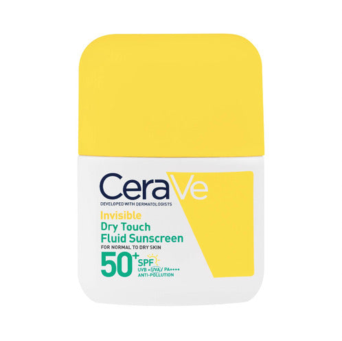 Cerave Invisible Dry Touch Fluid Sunscreen SPF50+ 50ml
