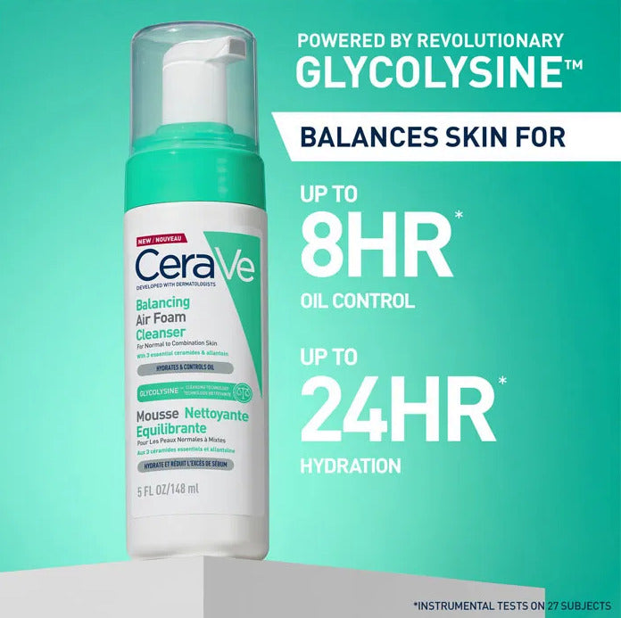 CeraVe Balancing Air Foam Facial Cleanser 148ml — image 4