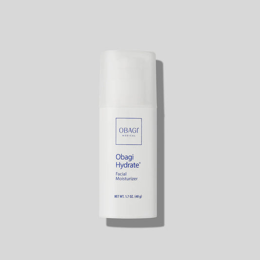 Obagi Hydrate Facial Moisturiser 48g jar, 8-hour hydration cream with Hydromanil, shea and mango butter