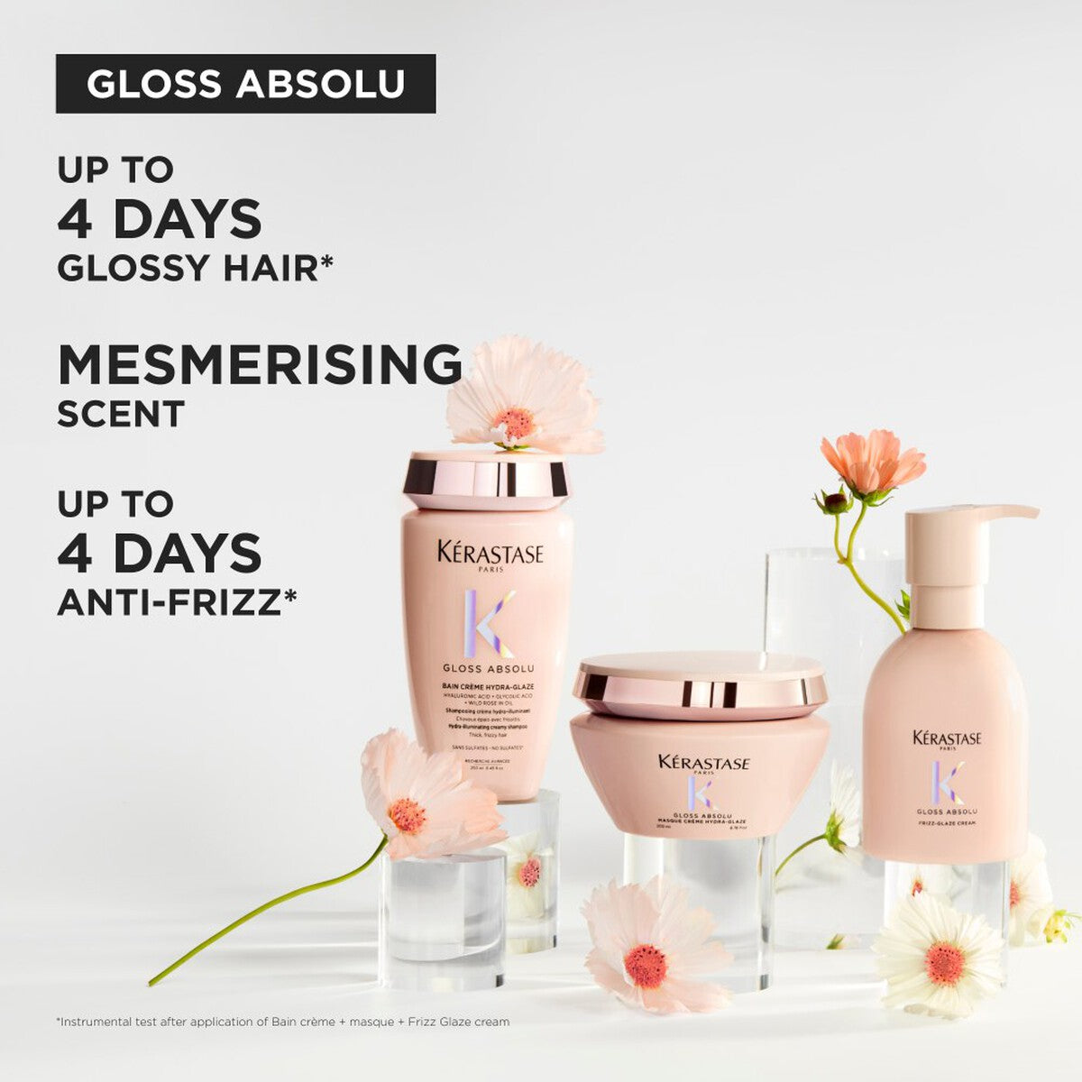 Kerastase Gloss Absolu Bain Creme Hydra-Glaze Shampoo 500ml