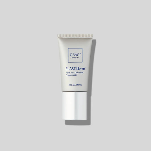 Obagi ELASTIderm Neck and Decollete Concentrate bottle, peptide treatment for neck and decollete firming