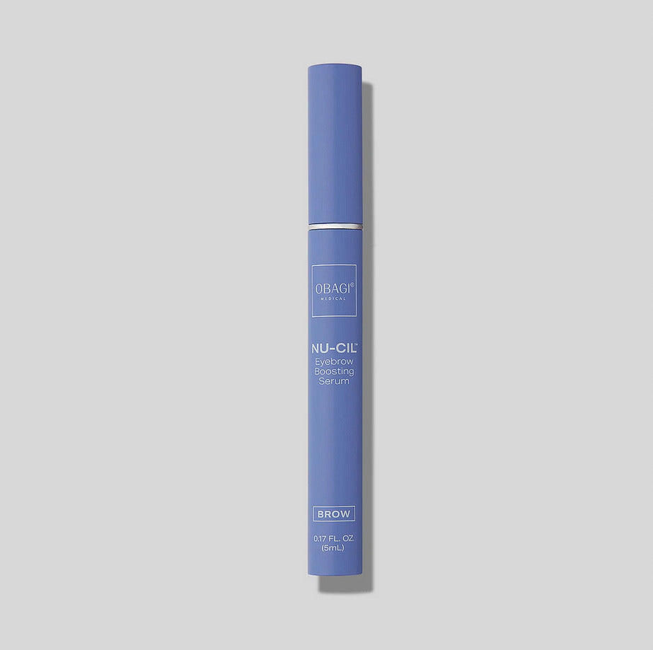 Obagi Nu-Cil Eyebrow Boosting Serum 5ml applicator, peptide brow serum for fuller-looking eyebrows