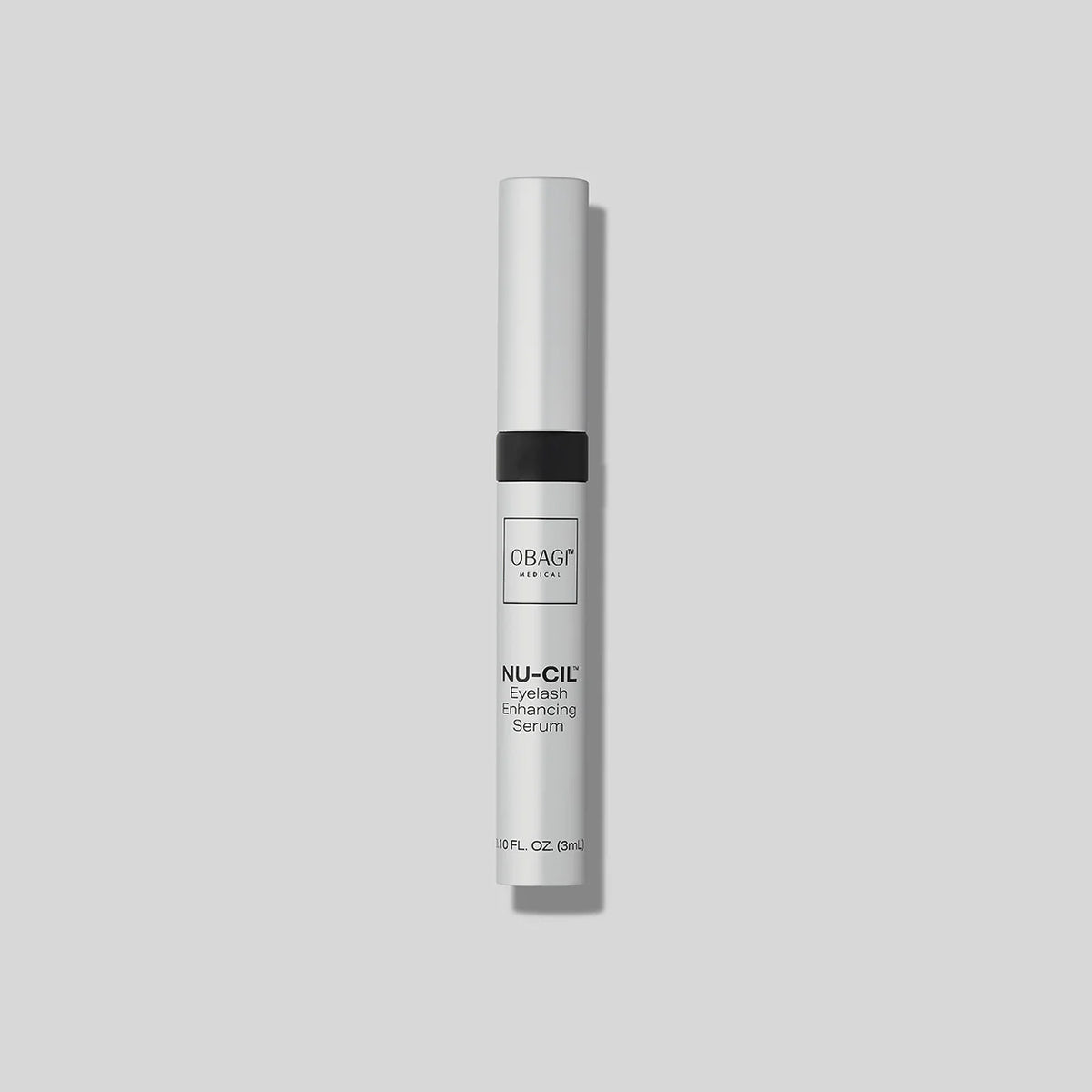 Obagi Nu-Cil Eyelash Enhancing Serum 5ml applicator tube, peptide lash serum for fuller-looking lashes