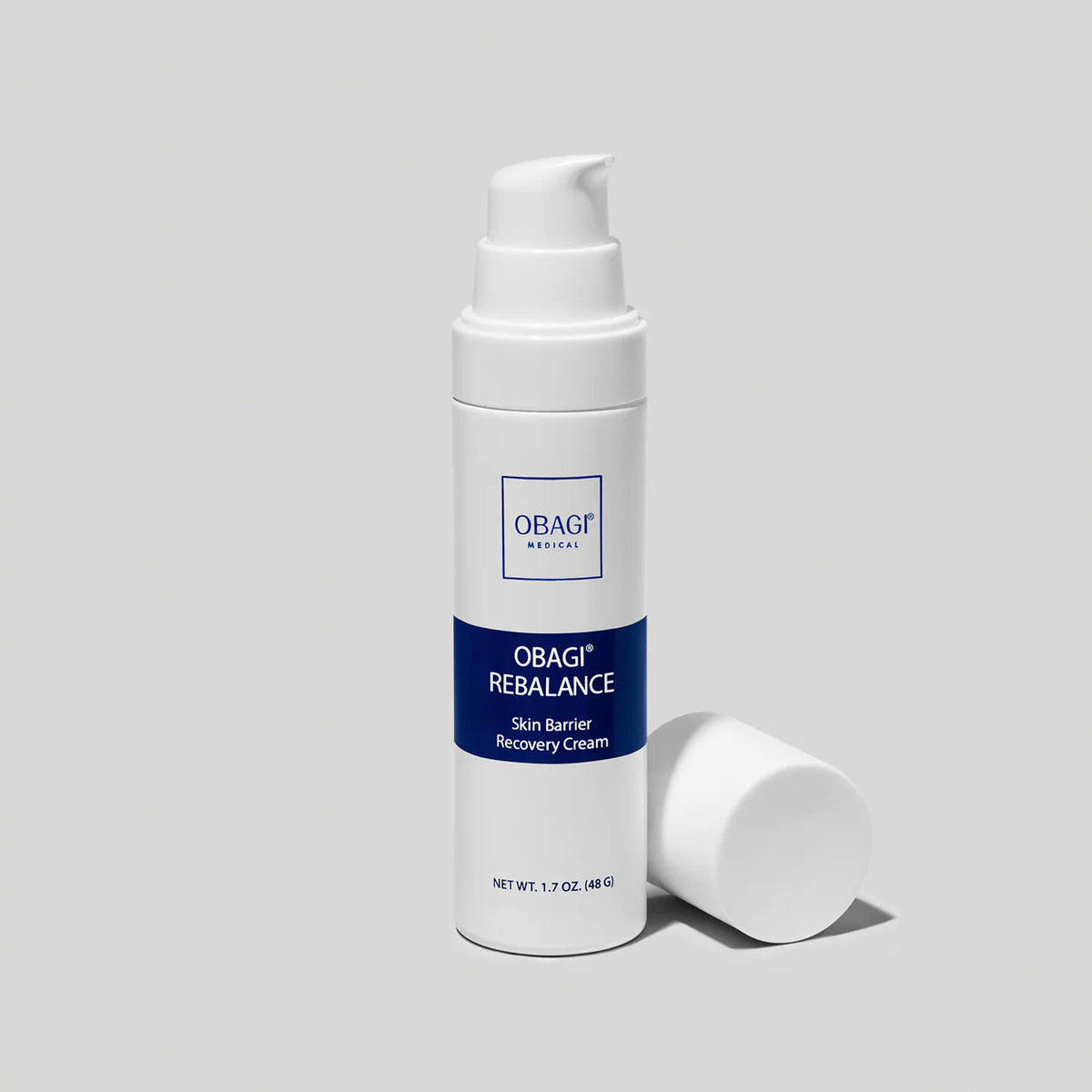 Obagi Rebalance Skin Barrier Recovery Cream 48g jar, ceramide and niacinamide cream for barrier repair