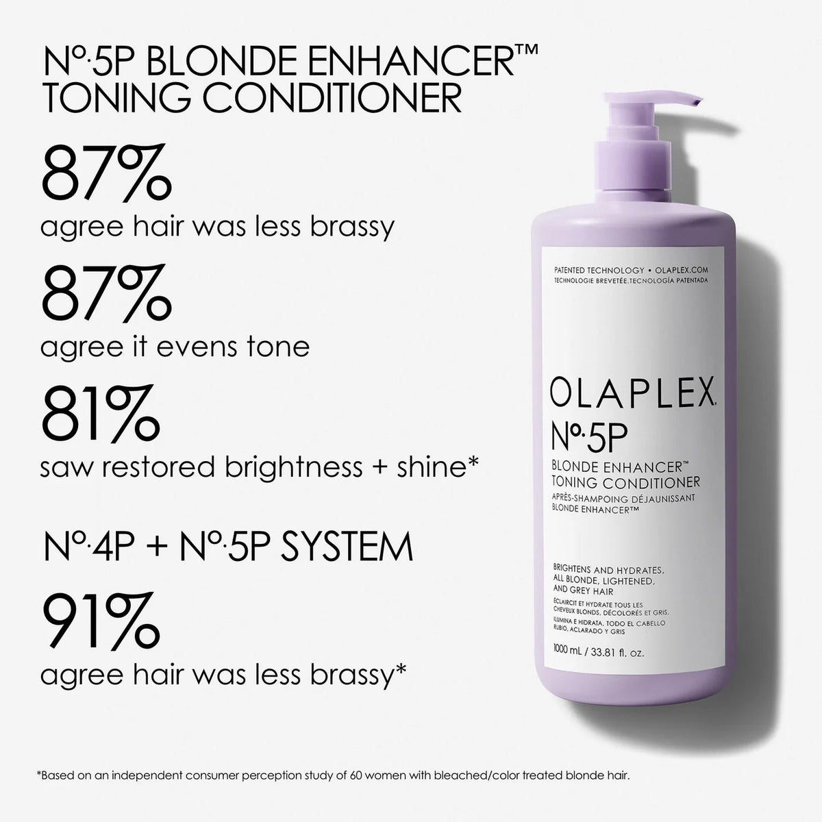 Olaplex No.5P Blonde Enhancer Toning Conditioner 1L — image 2