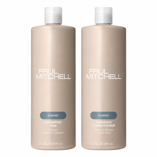 Paul Mitchell Shampoo One & The Conditioner 1000ml Duo — both included products