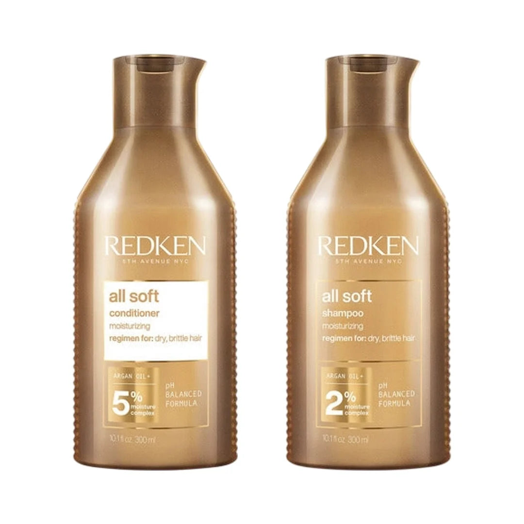 Redken All Soft Shampoo & Conditioner Bundle 300ml