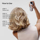 How to use Olaplex Shape Set Hairspray - shake well, mist 8-10 inches from dry styled hair, layer for buildable hold